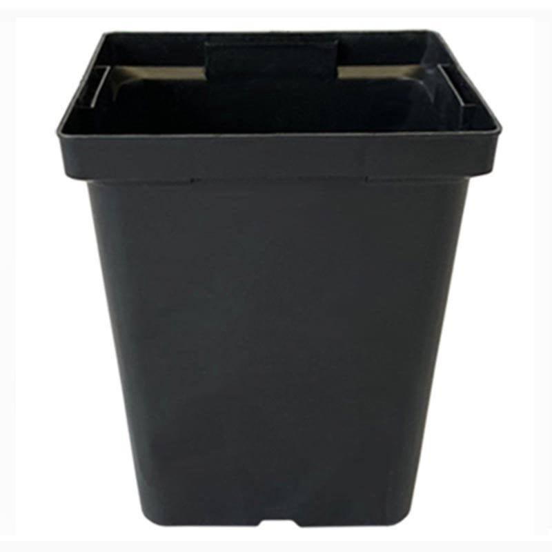 4.5” Injection Square Pot with Tag Slot