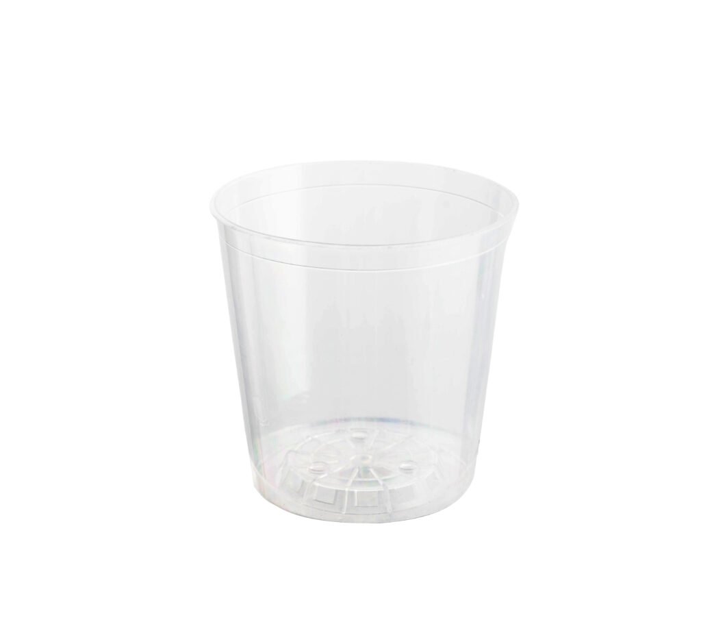 9CM CLEAR POT
