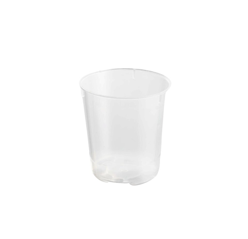 12CM CLEAR POT