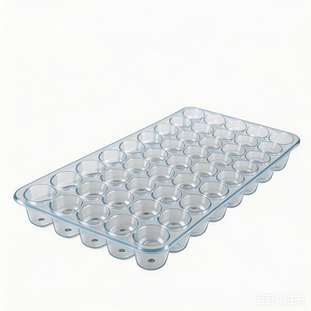 60CT TRANSPARENT PLASTIC TRAY